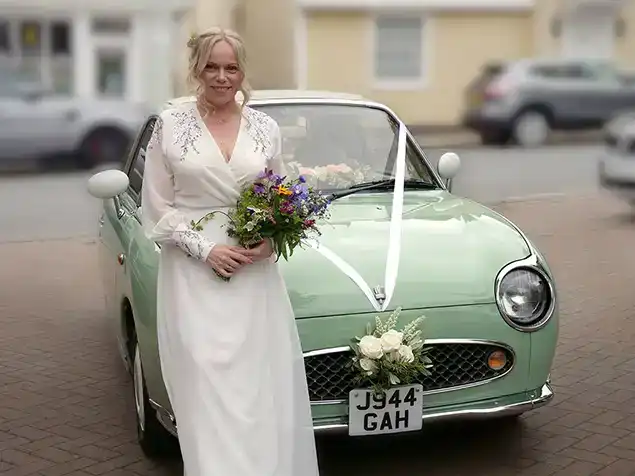 Hire a Nissan Figaro classic car